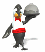 penguin waiter.gif